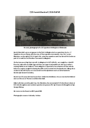 A preview of a PDF biography for Marshall, Harold
